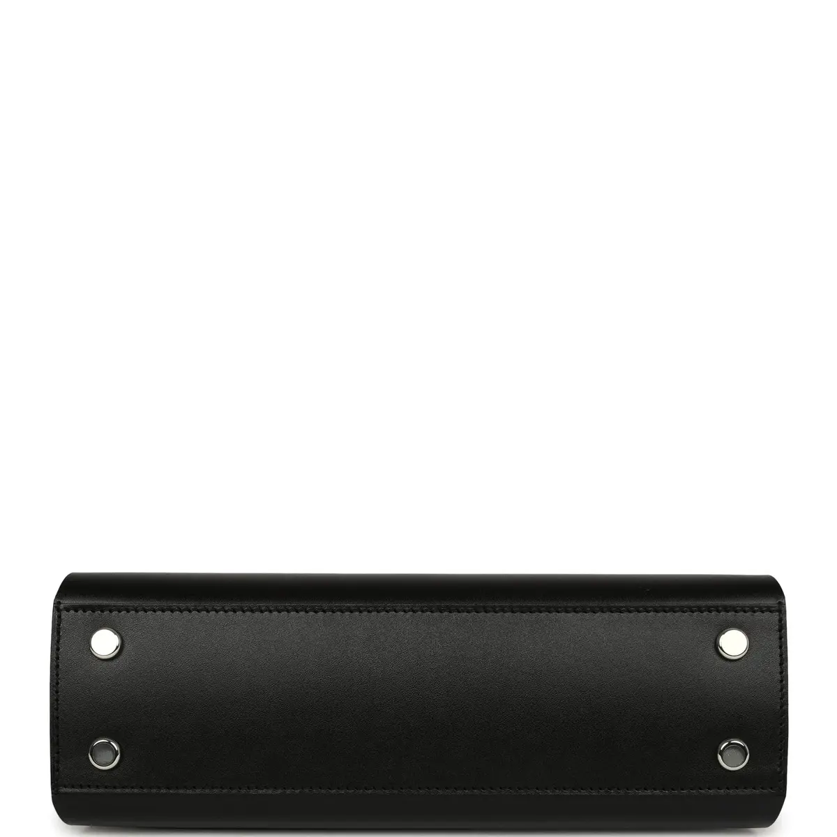 HERMÈS Hermes Tablier Sellier Black Vache Hunter, Swift, Vert Loden Toile Militaire Canvas Palladium Hardware | Thumbnail 6 HERMÈS Hermes Tablier Sellier Black Vache Hunter, Swift, Vert Loden Toile Militaire Canvas Palladium Hardware | Thumbnail 6