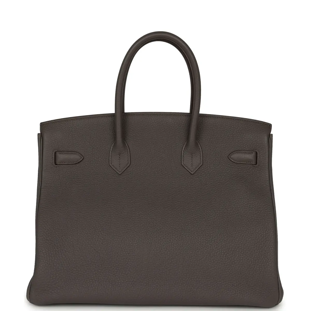 HERMÈS Pre-owned Hermes Birkin 35 Etain Togo Palladium Hardware | Thumbnail 4 HERMÈS Pre-owned Hermes Birkin 35 Etain Togo Palladium Hardware | Thumbnail 4