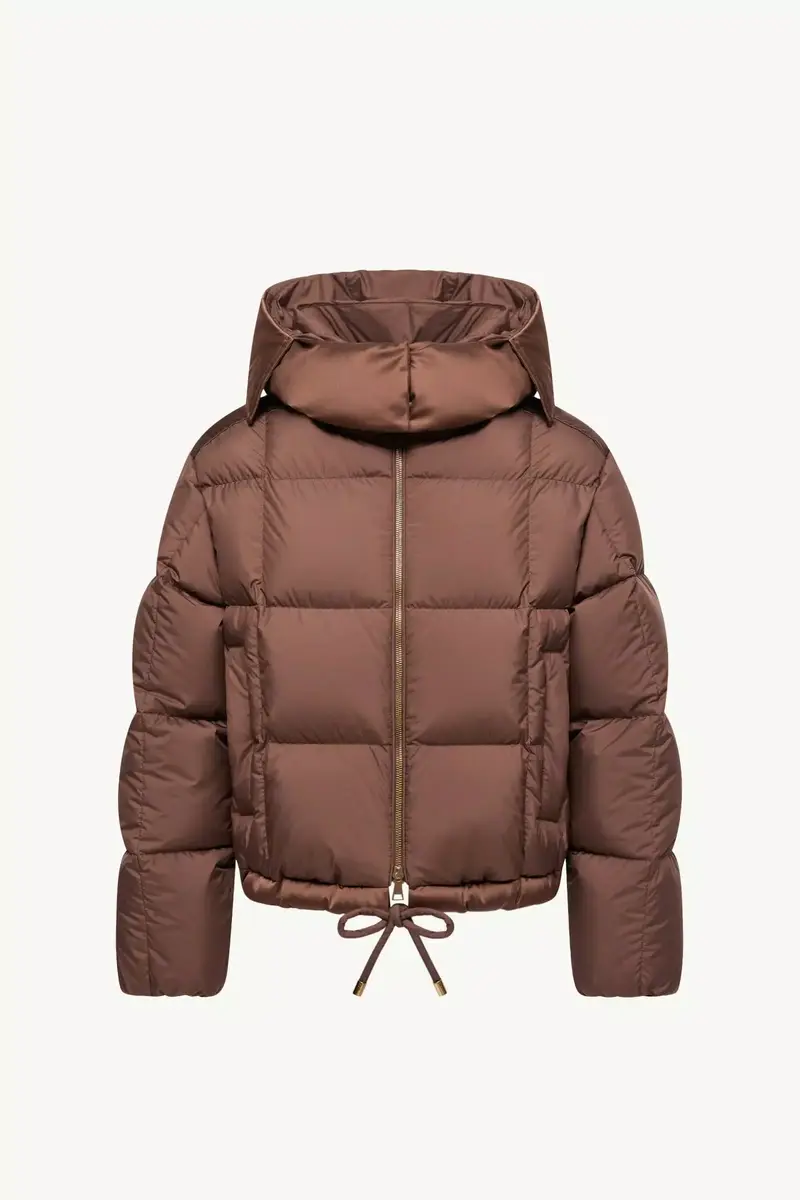 Moncler Legerete Square-quilted Hooded Short Down Jacket | Thumbnail 2 Moncler Legerete Square-quilted Hooded Short Down Jacket | Thumbnail 2