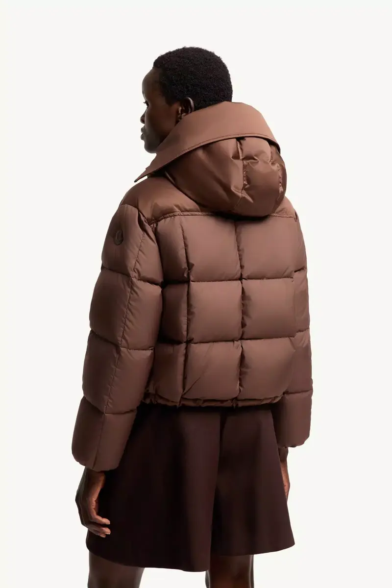 Moncler Legerete Square-quilted Hooded Short Down Jacket | Thumbnail 6 Moncler Legerete Square-quilted Hooded Short Down Jacket | Thumbnail 6