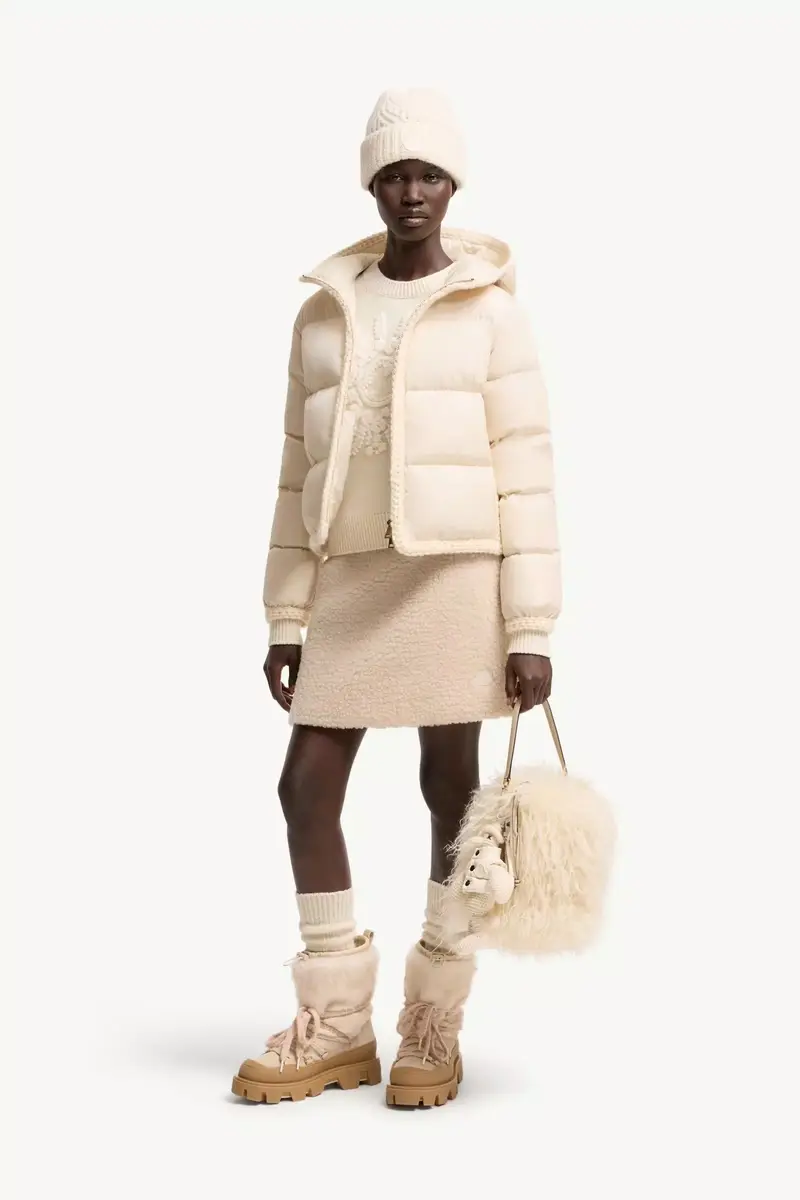 Moncler Evocateur Hooded Short Down Jacket | Thumbnail 3