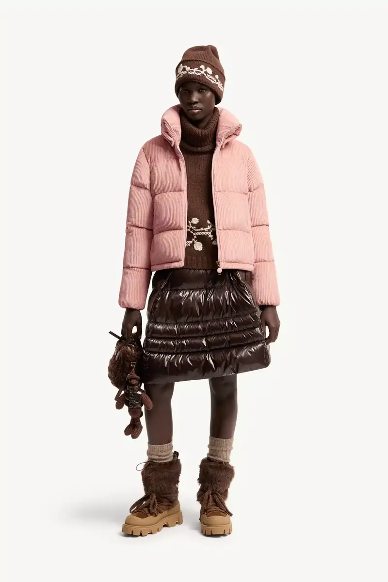 Moncler Lumineux Corduroy Short Down Jacket | Thumbnail 3 Moncler Lumineux Corduroy Short Down Jacket | Thumbnail 3