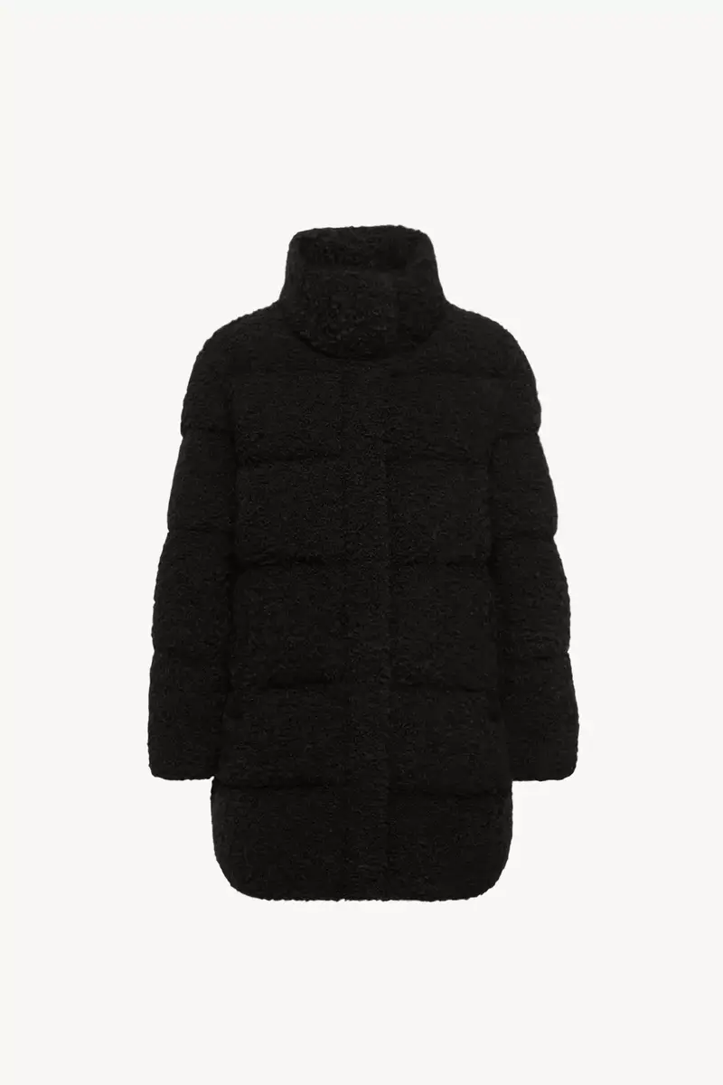 Moncler Remarquable Tweed Mid-length Down Jacket | Thumbnail 2