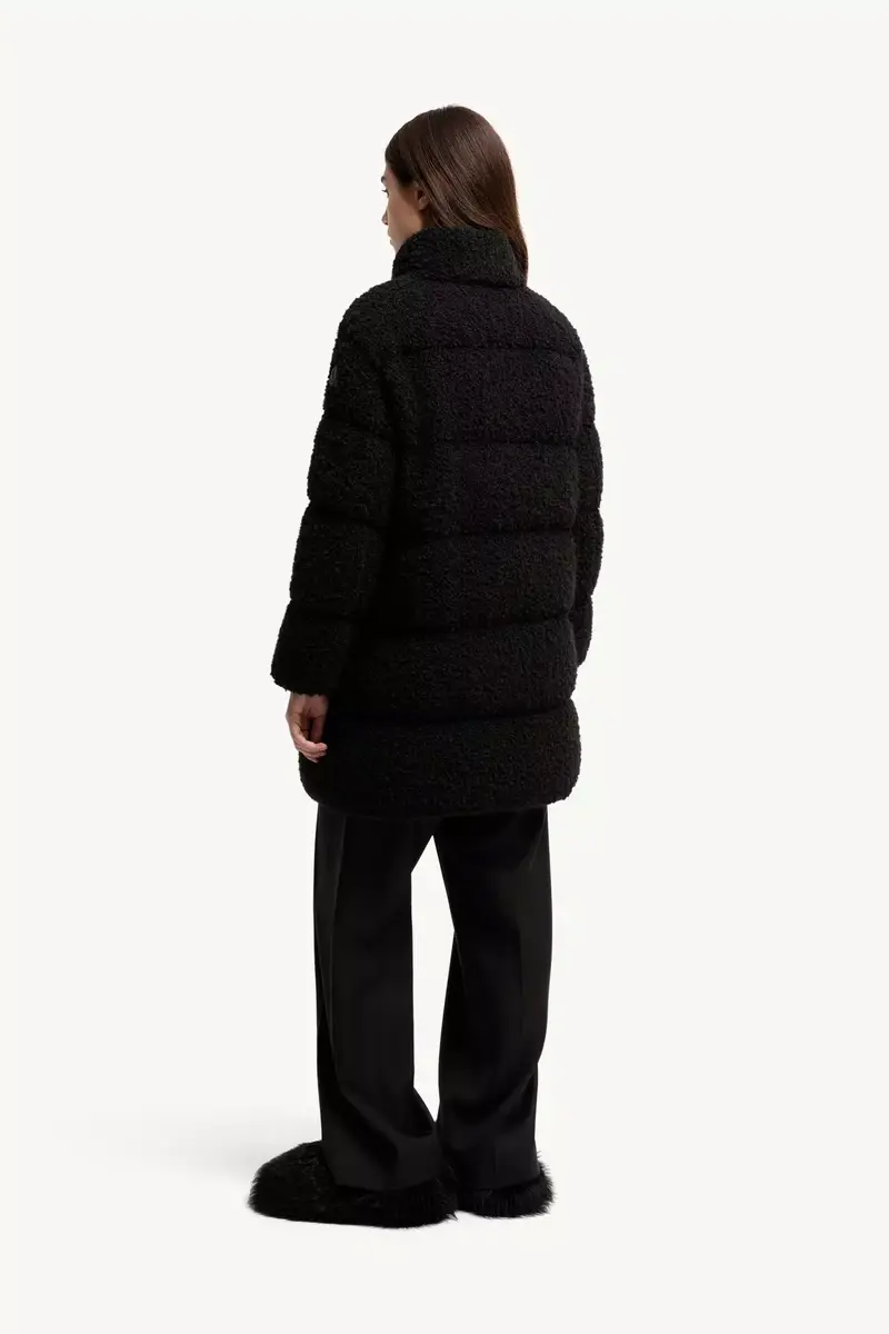Moncler Remarquable Tweed Mid-length Down Jacket | Thumbnail 6