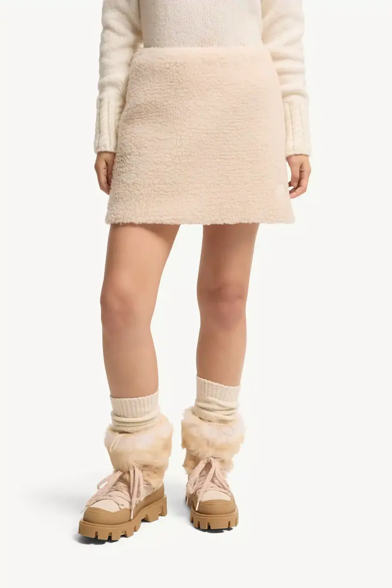 Moncler Teddy Mini Skirt | Thumbnail 4