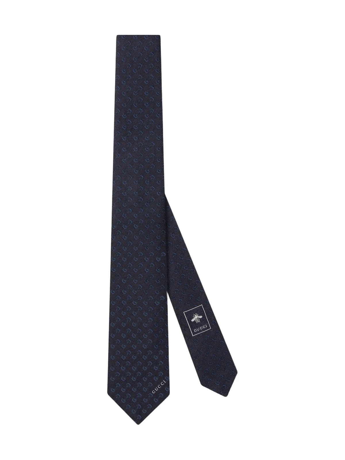 Gucci Horsebit Silk Jacquard Tie