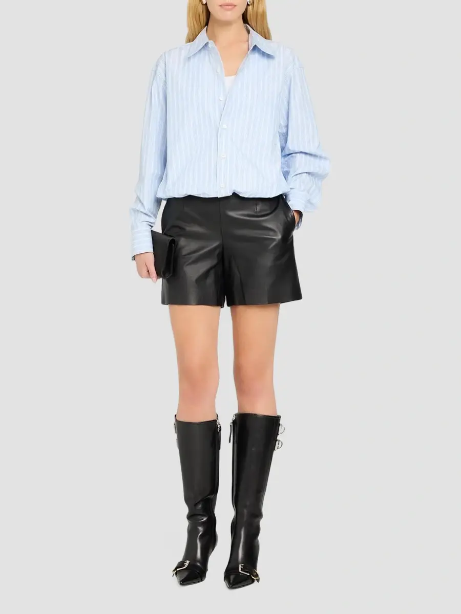 Alexander Wang Women's Striped Cotton Shirt | Thumbnail 2 Alexander Wang Women's Striped Cotton Shirt | Thumbnail 2