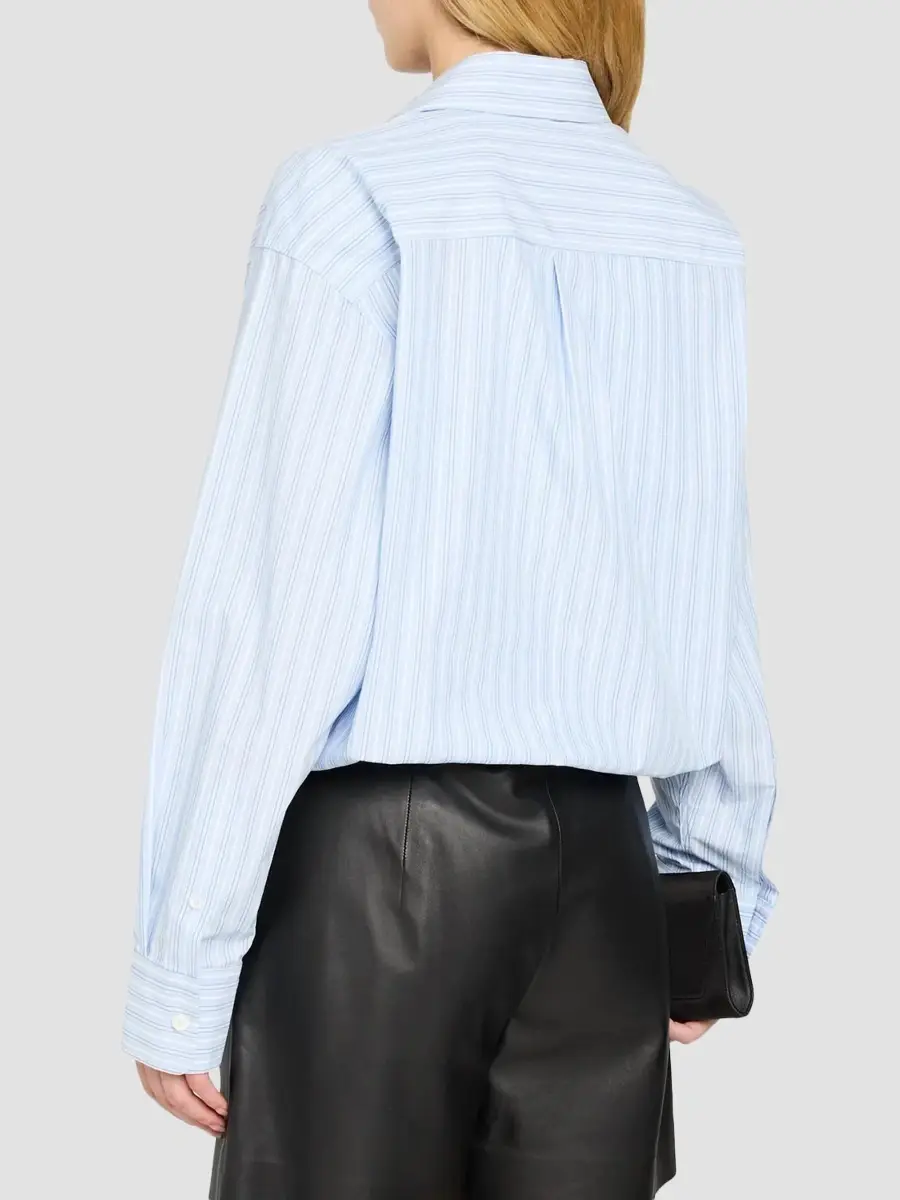 Alexander Wang Women's Striped Cotton Shirt | Thumbnail 3 Alexander Wang Women's Striped Cotton Shirt | Thumbnail 3