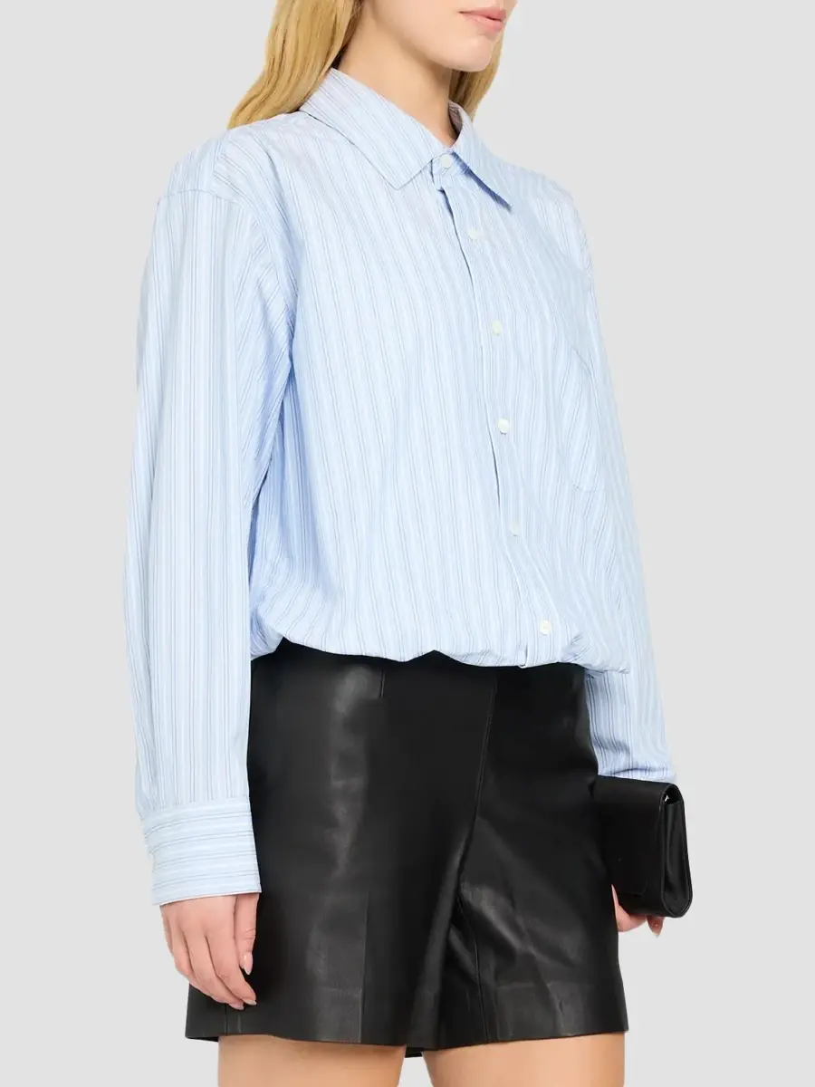 Alexander Wang Women's Striped Cotton Shirt | Thumbnail 4 Alexander Wang Women's Striped Cotton Shirt | Thumbnail 4