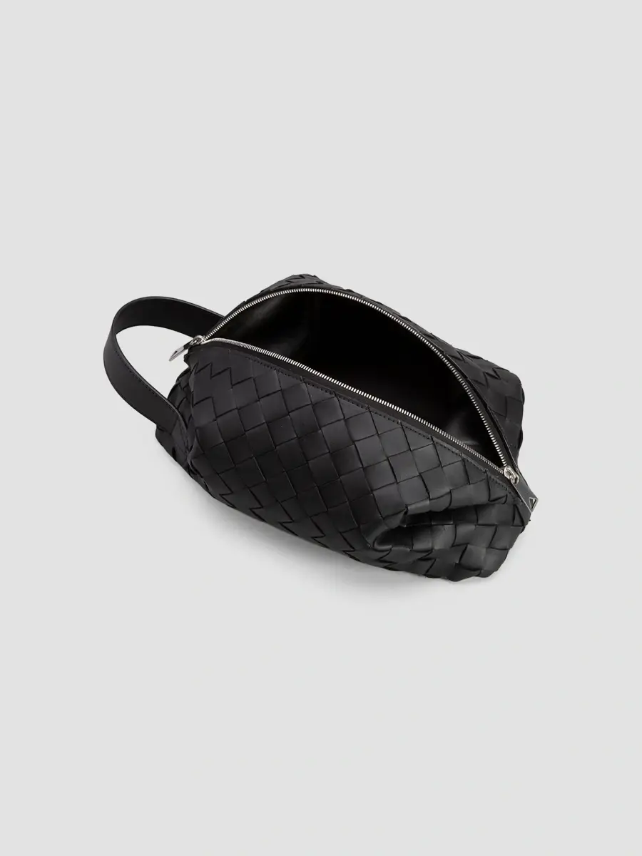 Bottega Veneta Women's Intrecciato Leather Pouch | Thumbnail 3