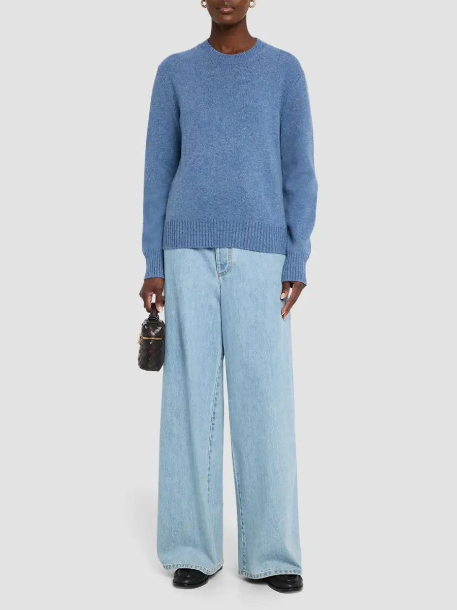 Bottega Veneta Women's Cashmere-Blend Crewneck Sweater | Thumbnail 2