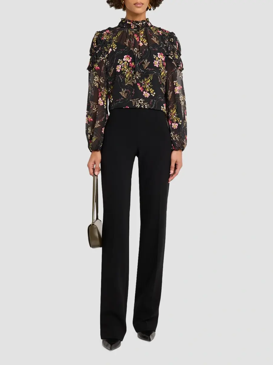 Cinq à Sept Women's Love Letter Josette Floral Top | Thumbnail 2