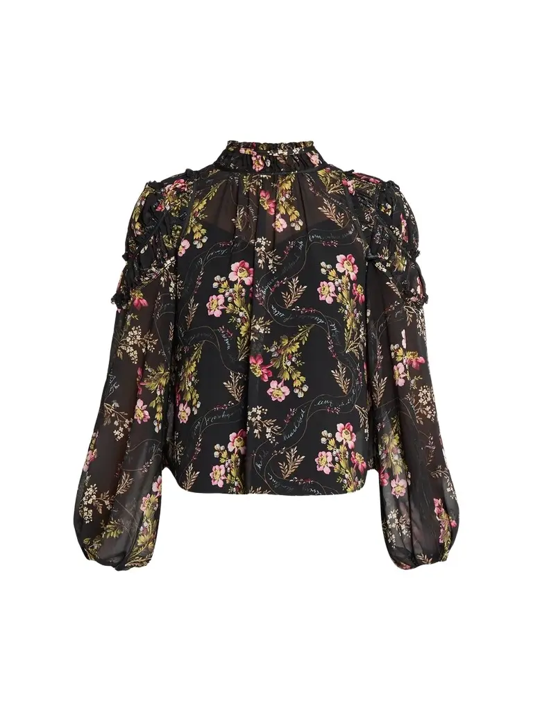 Women's Love Letter Josette Floral Top
