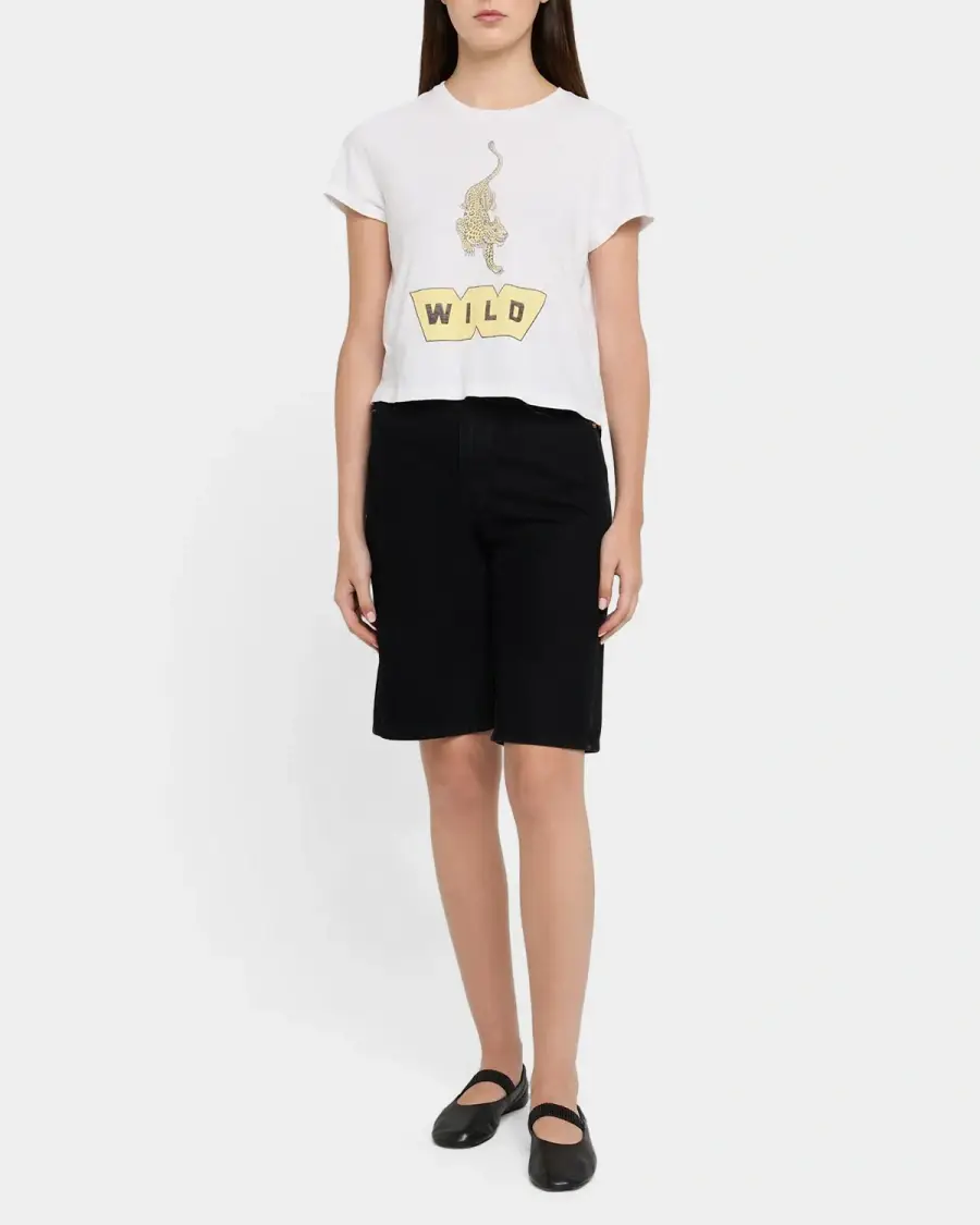 RE/DONE Women's x Hanes Wild 1950s Boxy T-Shirt | Thumbnail 2 RE/DONE Women's x Hanes Wild 1950s Boxy T-Shirt | Thumbnail 2
