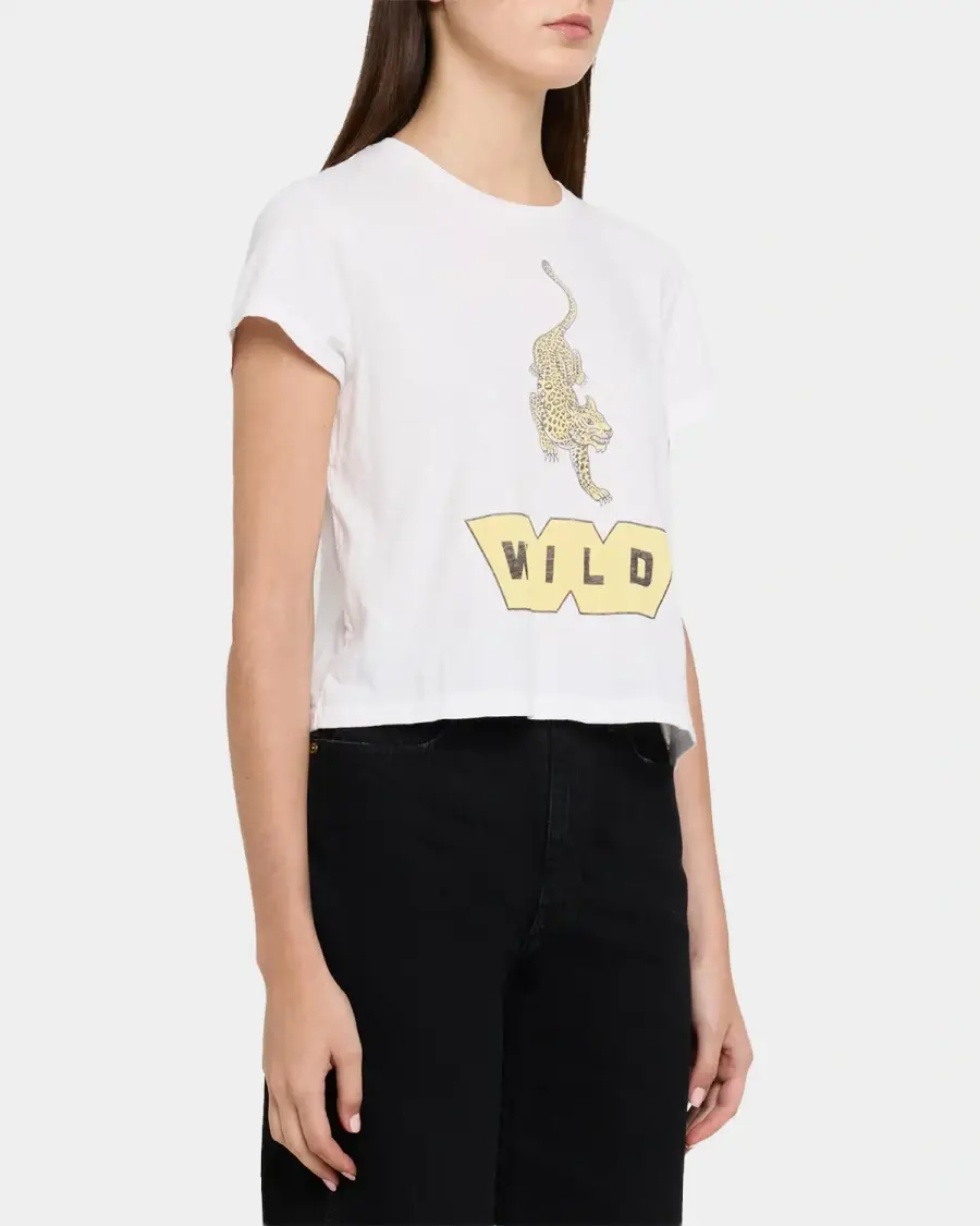 RE/DONE Women's x Hanes Wild 1950s Boxy T-Shirt | Thumbnail 4 RE/DONE Women's x Hanes Wild 1950s Boxy T-Shirt | Thumbnail 4