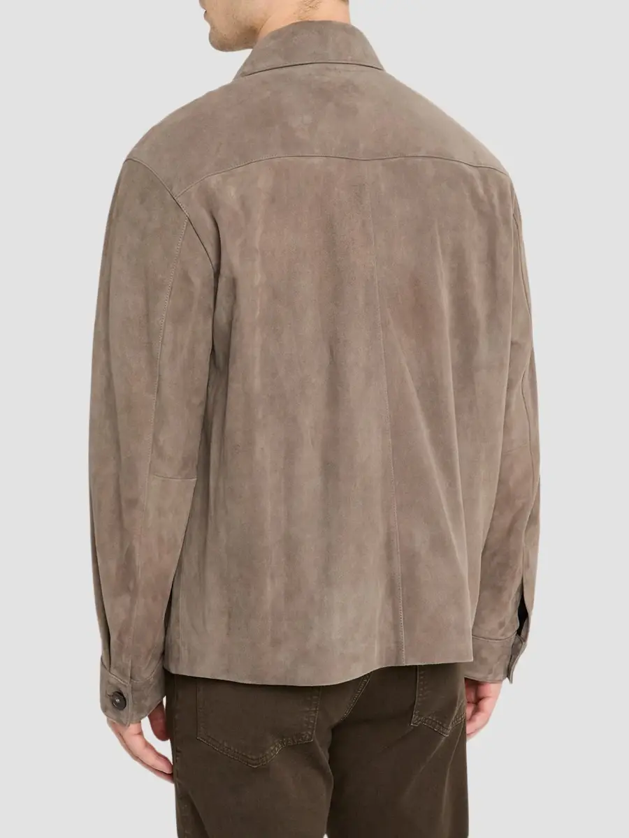 Frame Men's Suede Chore Jacket | Thumbnail 3 Frame Men's Suede Chore Jacket | Thumbnail 3