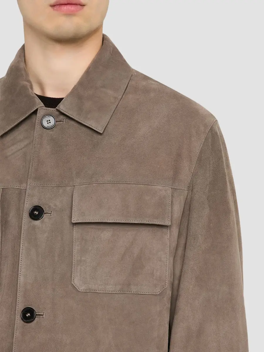 Frame Men's Suede Chore Jacket | Thumbnail 5 Frame Men's Suede Chore Jacket | Thumbnail 5