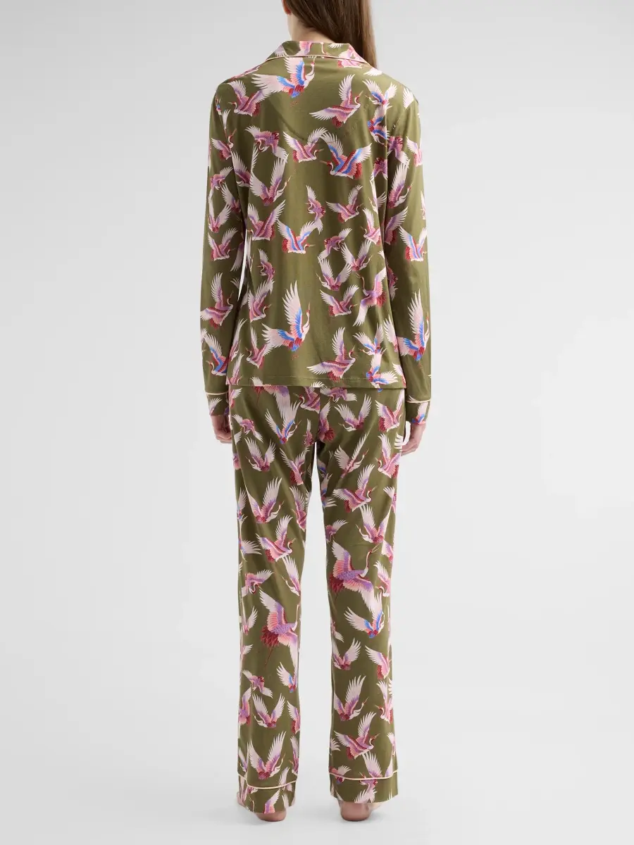 Johnny Was Women's The Carly Mikel Cotton-Blend Pajamas | Thumbnail 3 Johnny Was Women's The Carly Mikel Cotton-Blend Pajamas | Thumbnail 3