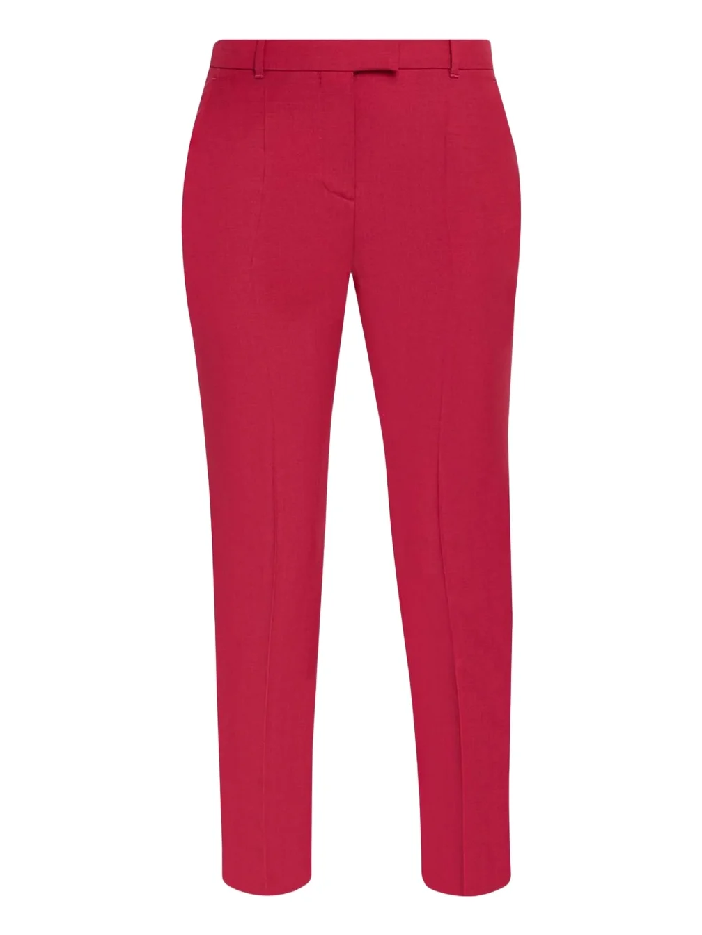 Women's Elongated Wool-Mohair-Blend Cigarette Pants Women's Elongated Wool-Mohair-Blend Cigarette Pants