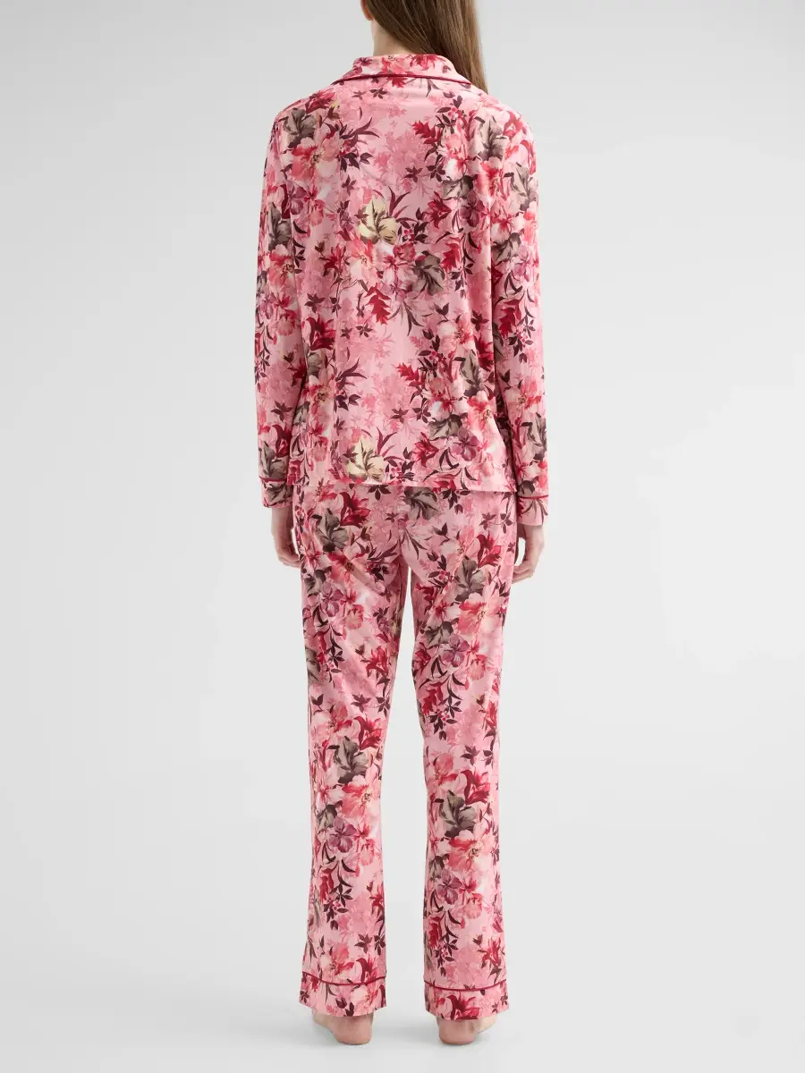 Johnny Was Women's The Carly Cotton-Blend Pajamas | Thumbnail 3 Johnny Was Women's The Carly Cotton-Blend Pajamas | Thumbnail 3