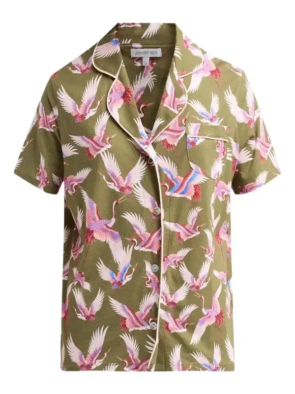 Johnny Was Women's Mikel Printed Cotton-Blend Short Pajamas