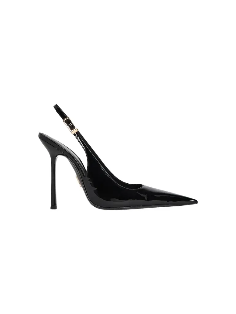 Women's Carrie 110MM Patent Leather Slingback Pumps Women's Carrie 110MM Patent Leather Slingback Pumps