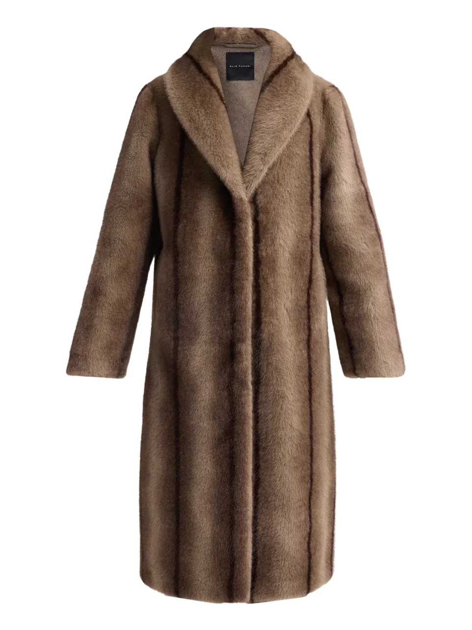 Elie Tahari Women's The Hila Faux-Fur Coat