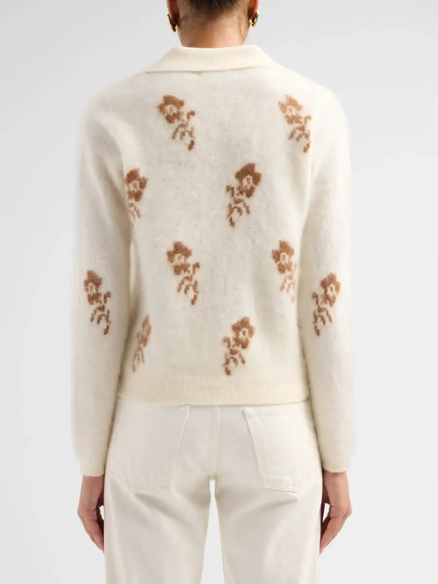 Elie Tahari Women's Raelynn Brushed Cashmere Sweater | Thumbnail 3