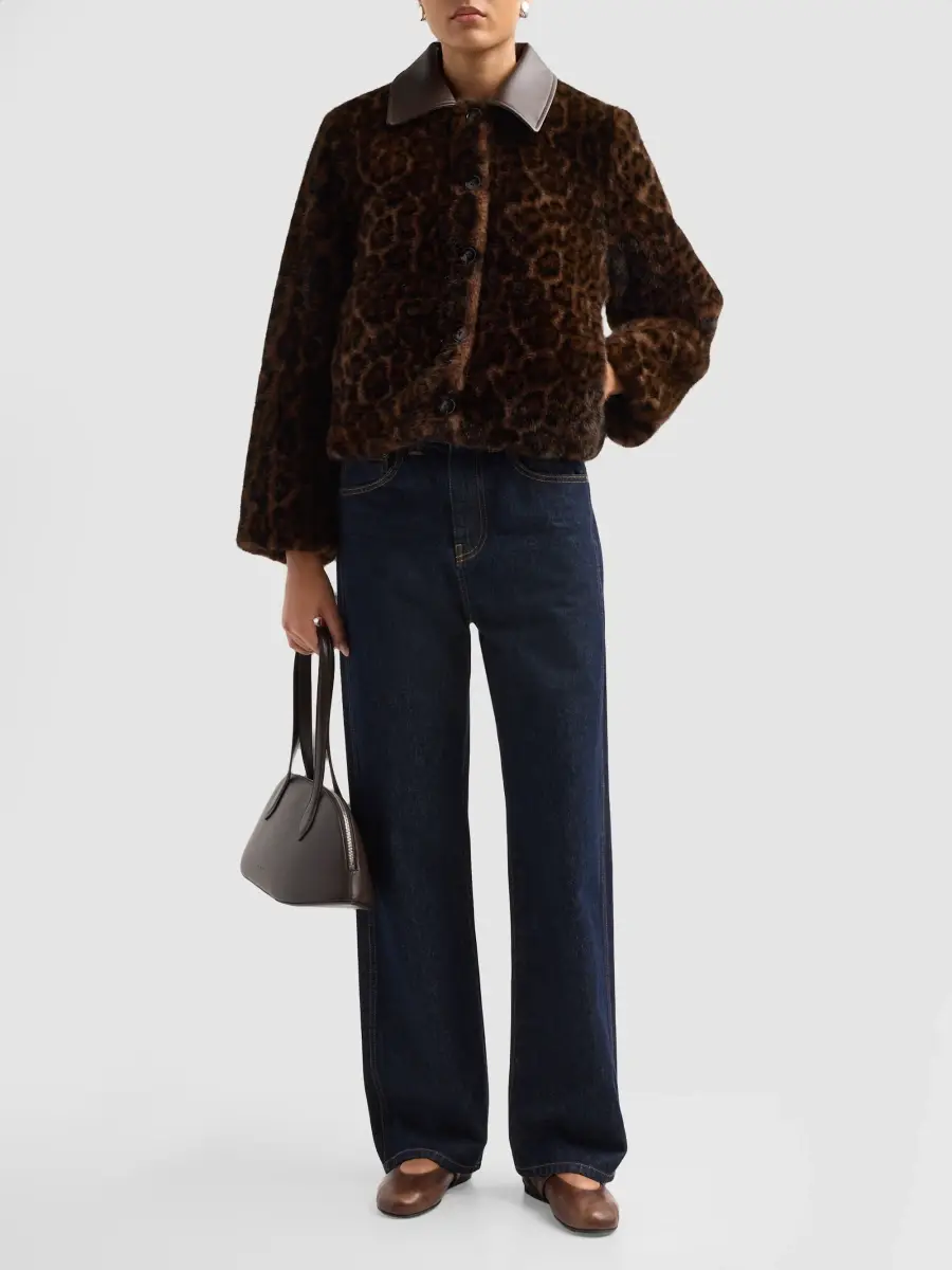 Elie Tahari Women's Outerwear Naama Faux-Fur Jacket | Thumbnail 2 Elie Tahari Women's Outerwear Naama Faux-Fur Jacket | Thumbnail 2