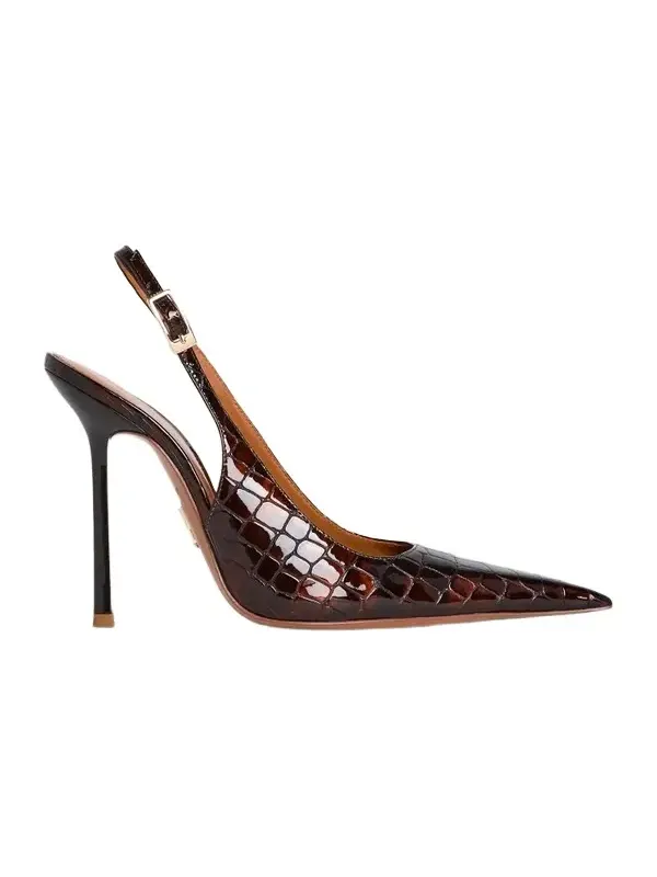Women's Carrie 110MM Patent Leather Slingback Pumps