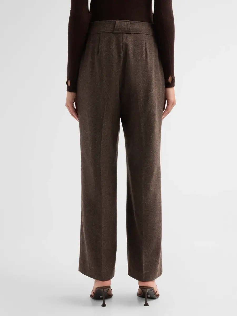 Elie Tahari Women's Nathalie Wool-Blend Slim-Fit Pants | Thumbnail 3 Elie Tahari Women's Nathalie Wool-Blend Slim-Fit Pants | Thumbnail 3