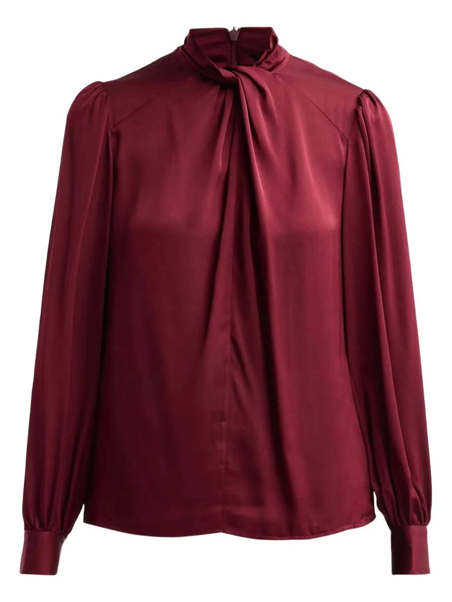 Elie Tahari Women's The Lola Knotted Blouse