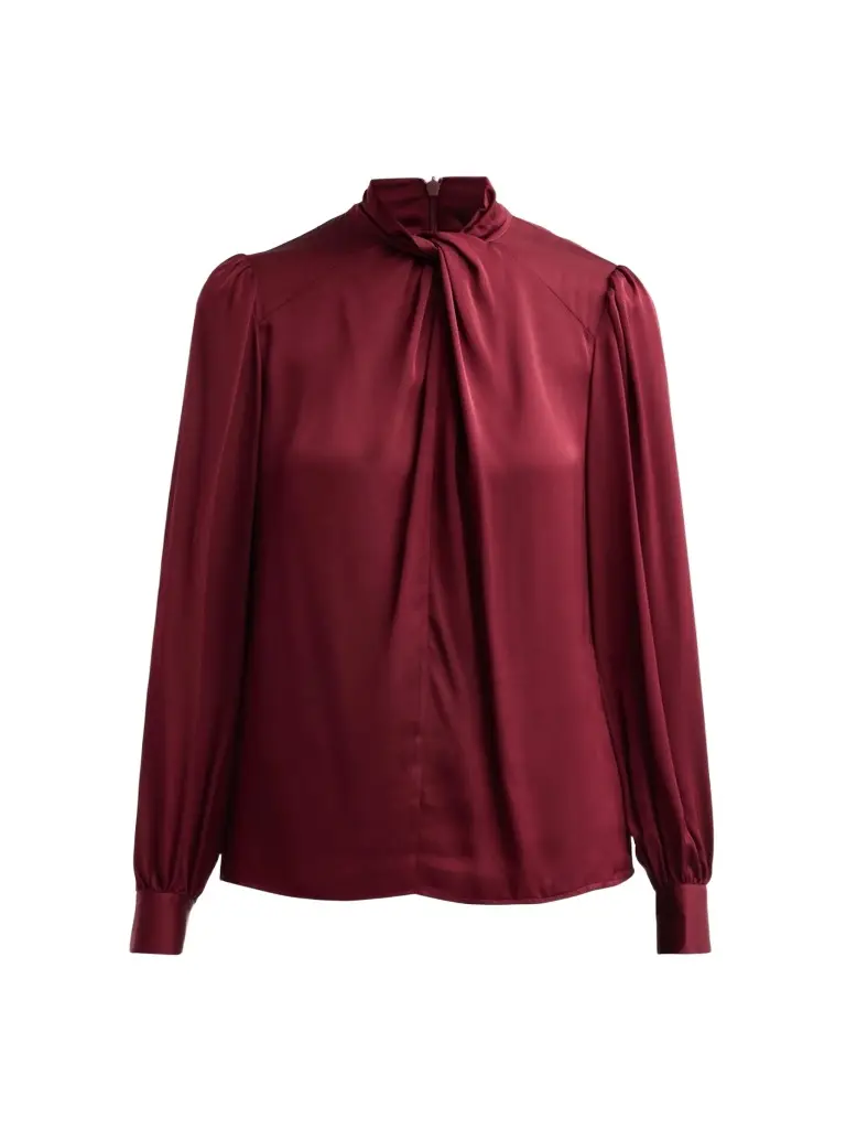 Elie Tahari Women's The Lola Knotted Blouse