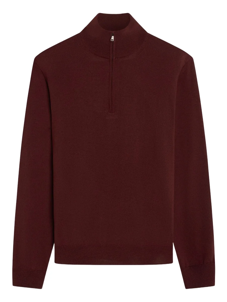 Men's Fred Quarter-Zip Merino Wool Sweater Men's Fred Quarter-Zip Merino Wool Sweater