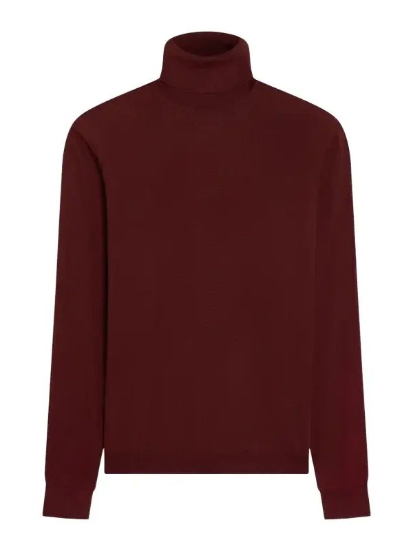 Bugatchi Men's George Merino Wool Turtleneck Sweater