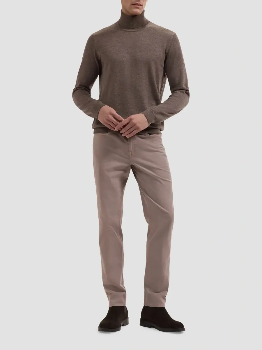 Bugatchi Men's George Merino Wool Turtleneck Sweater | Thumbnail 2