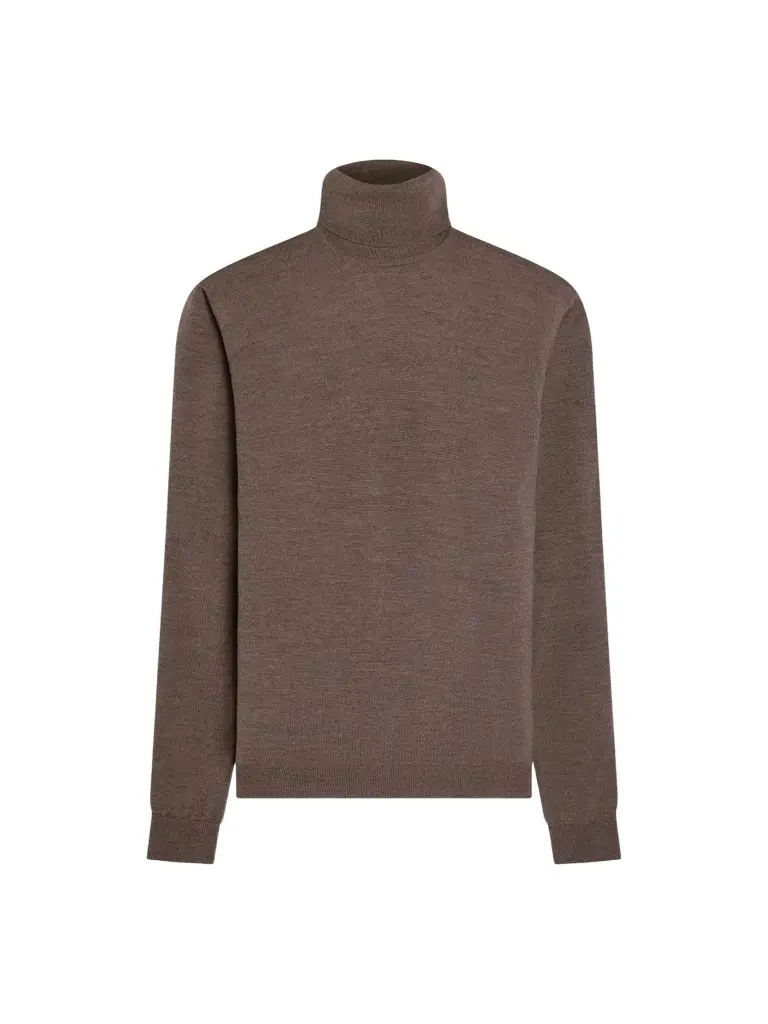 Bugatchi Men's George Merino Wool Turtleneck Sweater