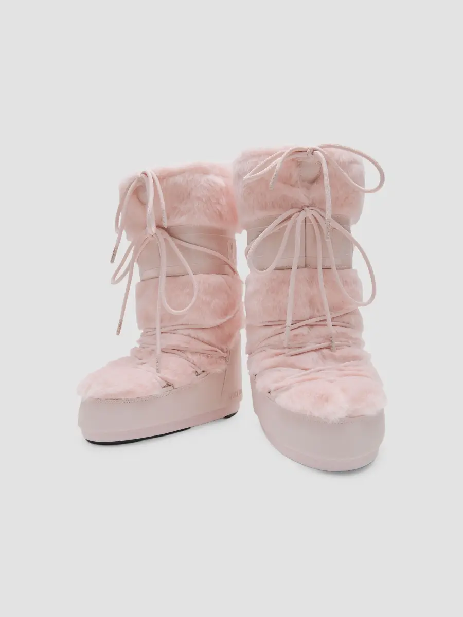 Moon Boot Women's Icon Faux-Fur Snow Boots | Thumbnail 3