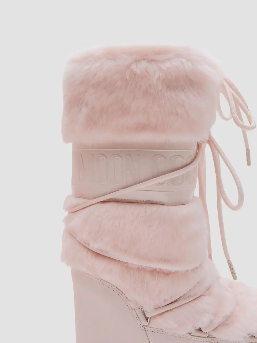 Moon Boot Women's Icon Faux-Fur Snow Boots | Thumbnail 4