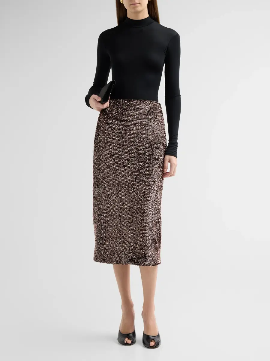 Veronica Beard Women's Koa Long Embellished Midi Skirt | Thumbnail 2 Veronica Beard Women's Koa Long Embellished Midi Skirt | Thumbnail 2