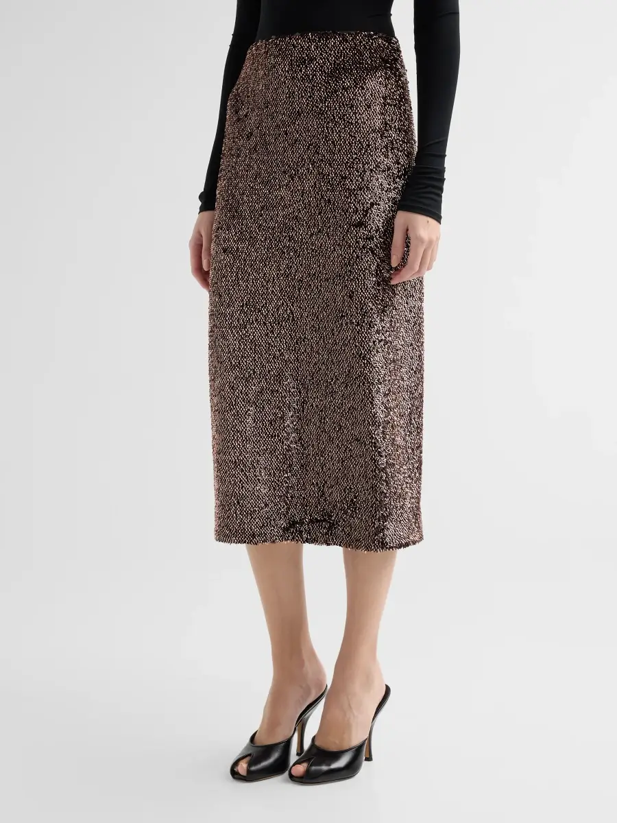 Veronica Beard Women's Koa Long Embellished Midi Skirt | Thumbnail 4 Veronica Beard Women's Koa Long Embellished Midi Skirt | Thumbnail 4
