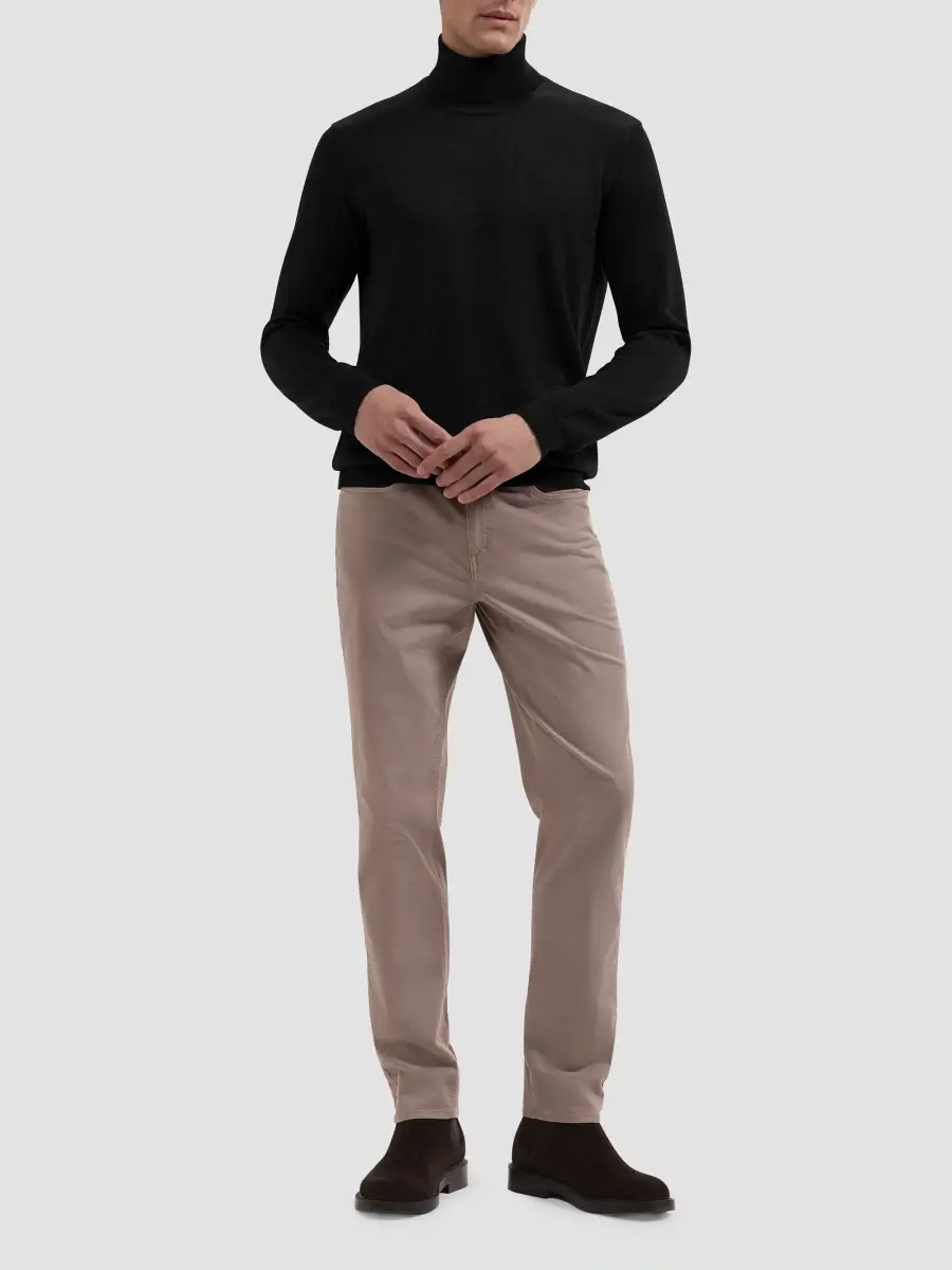 Bugatchi Men's George Merino Wool Turtleneck Sweater | Thumbnail 2 Bugatchi Men's George Merino Wool Turtleneck Sweater | Thumbnail 2