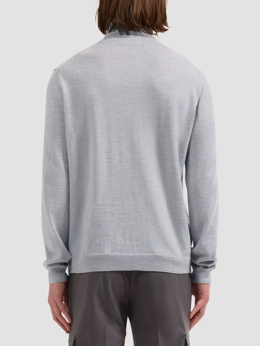 Bugatchi Men's George Merino Wool Turtleneck Sweater | Thumbnail 3 Bugatchi Men's George Merino Wool Turtleneck Sweater | Thumbnail 3
