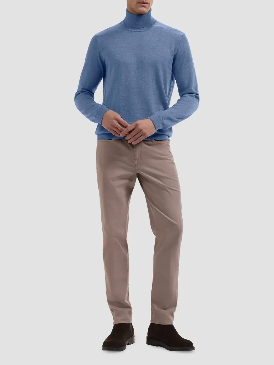 Bugatchi Men's George Merino Wool Turtleneck Sweater | Thumbnail 2 Bugatchi Men's George Merino Wool Turtleneck Sweater | Thumbnail 2