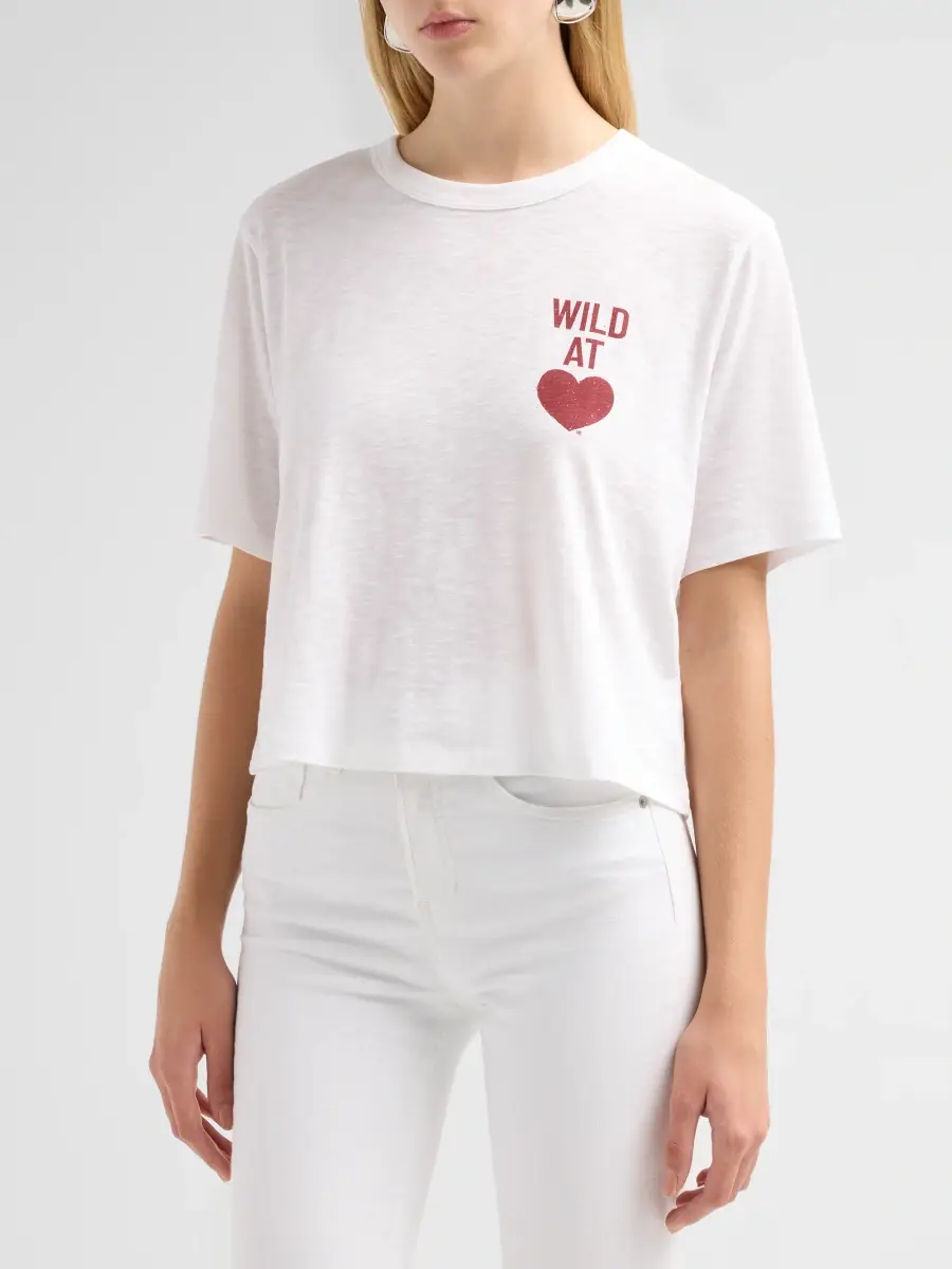 Veronica Beard Women's Sebastian Slogan T-Shirt | Thumbnail 4 Veronica Beard Women's Sebastian Slogan T-Shirt | Thumbnail 4