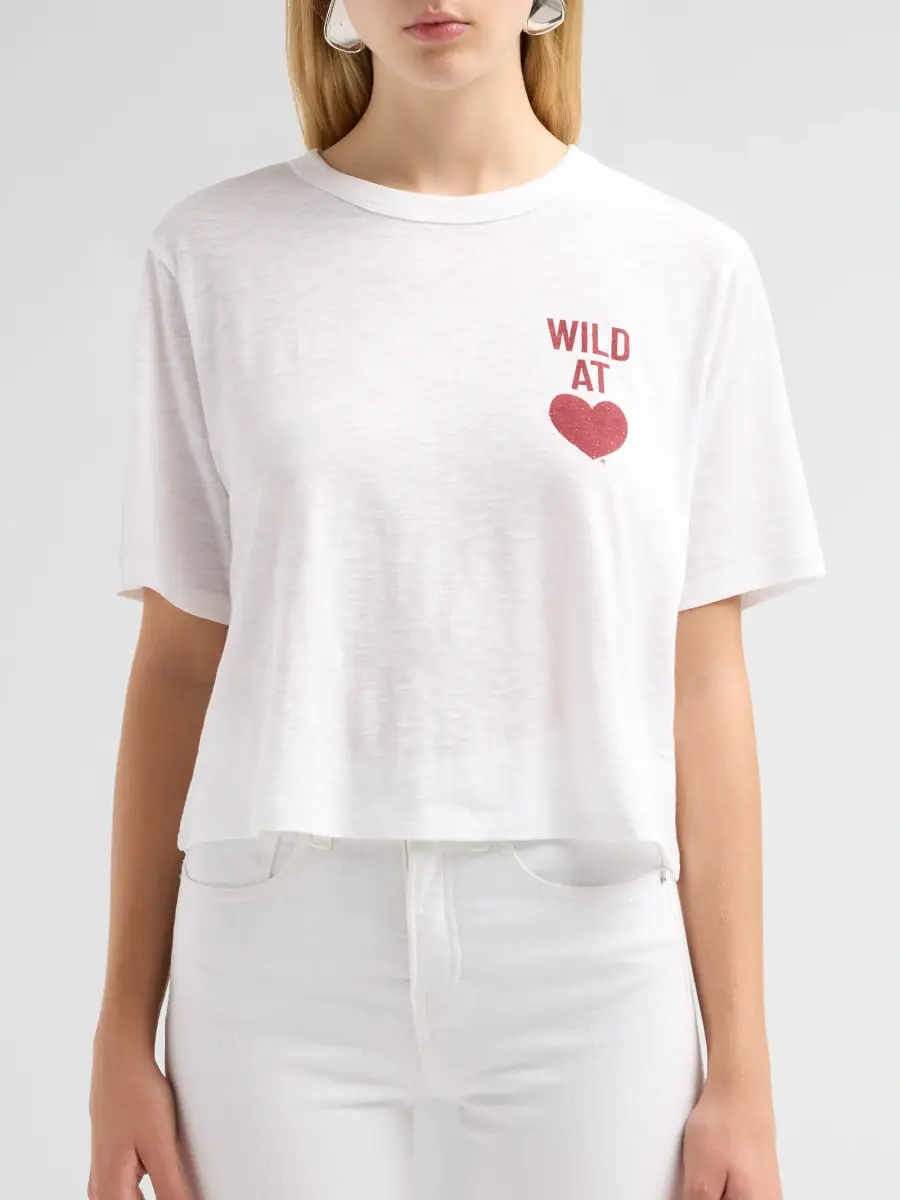 Veronica Beard Women's Sebastian Slogan T-Shirt | Thumbnail 5 Veronica Beard Women's Sebastian Slogan T-Shirt | Thumbnail 5