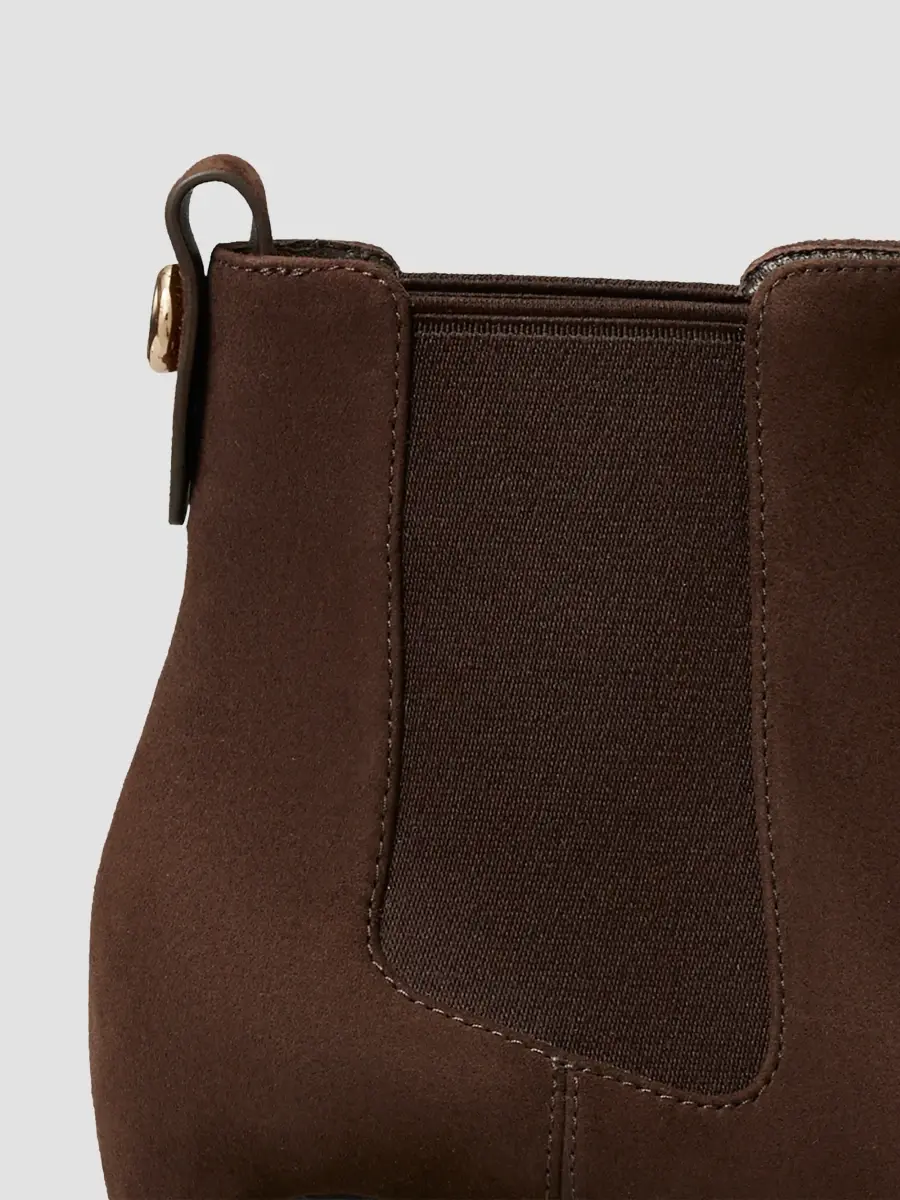Tory Burch Women's Romy 45MM Suede Chelsea Boots | Thumbnail 3 Tory Burch Women's Romy 45MM Suede Chelsea Boots | Thumbnail 3