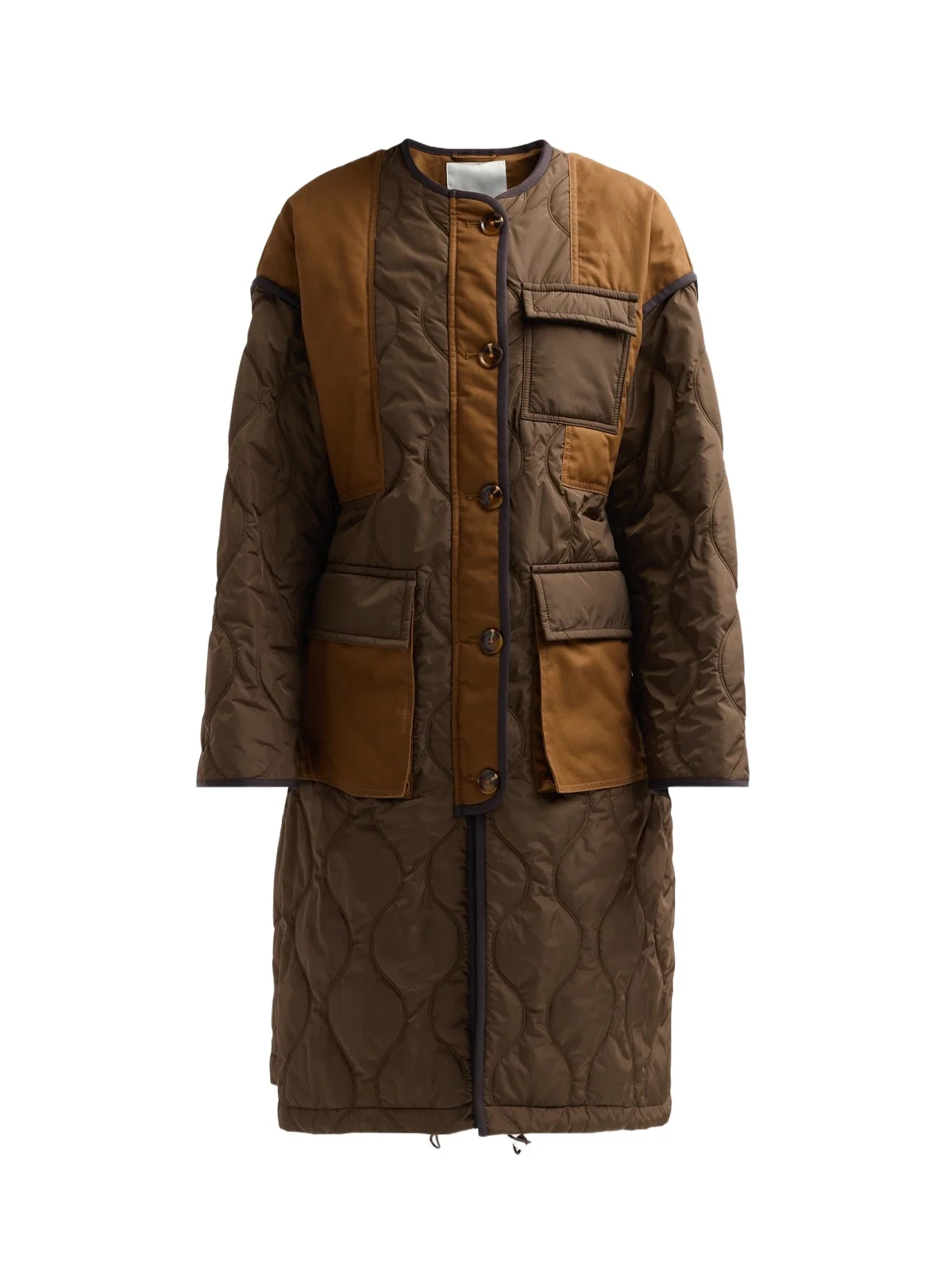 3.1 Phillip Lim Women's Quilted Nylon Combo Coat