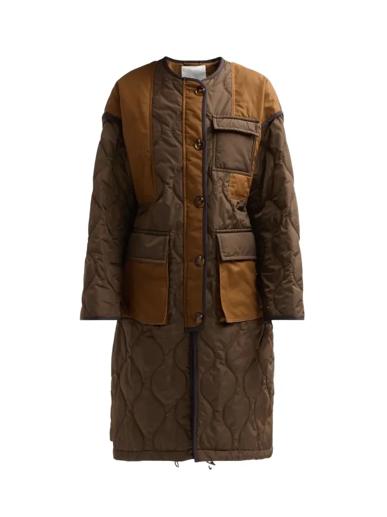 Women's Quilted Nylon Combo Coat Women's Quilted Nylon Combo Coat
