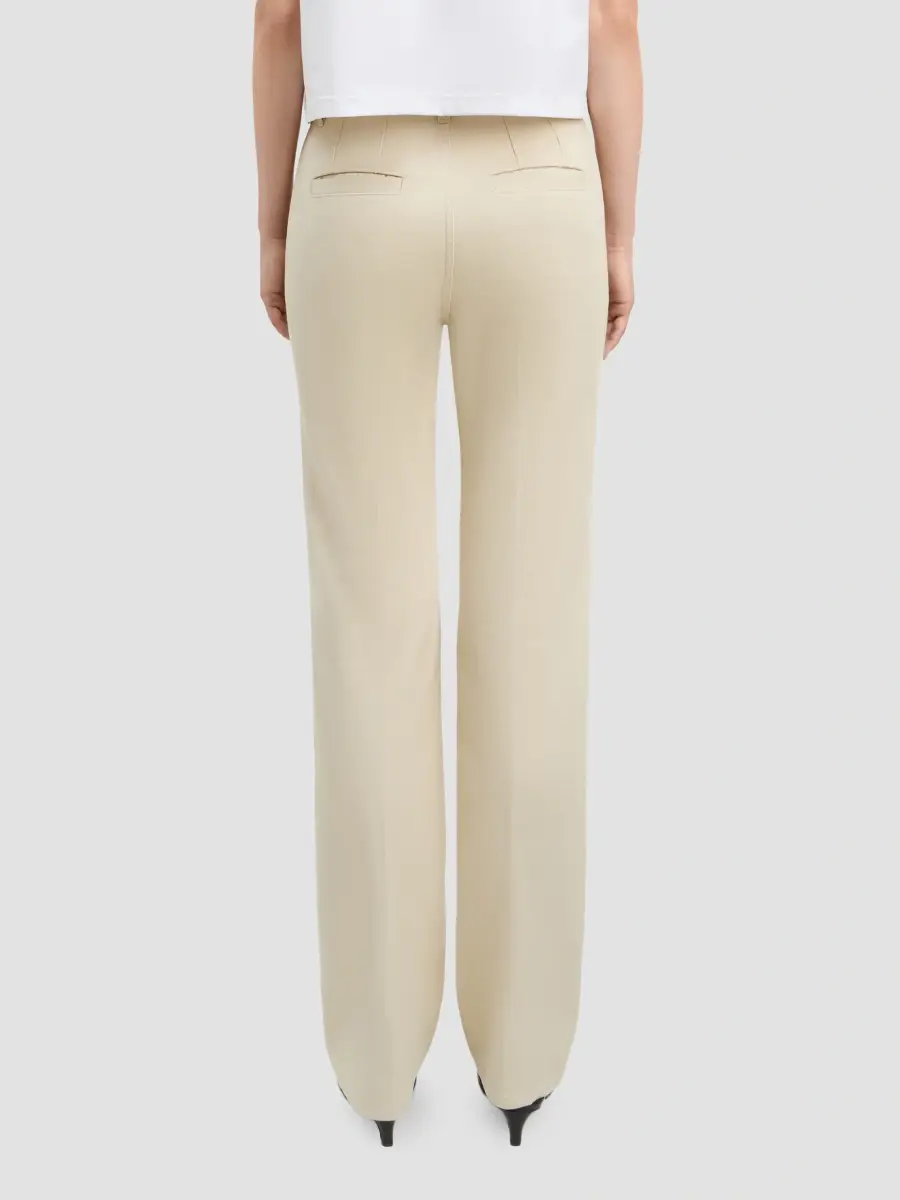 Derek Lam Women's Washed Cotton Twill Straight-Leg Jeans | Thumbnail 3 Derek Lam Women's Washed Cotton Twill Straight-Leg Jeans | Thumbnail 3